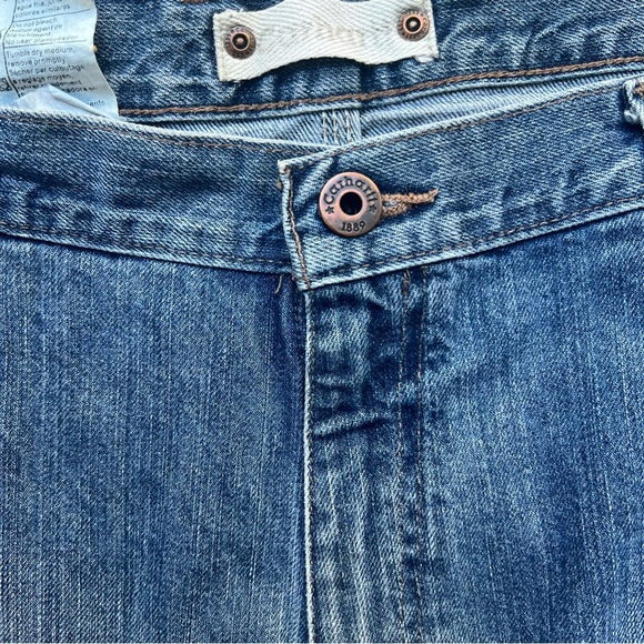Vintage Carhartt Loose Fit Jeans Medium Wash Blue Denim B189 LVN 40x34 - Picture 5 of 11